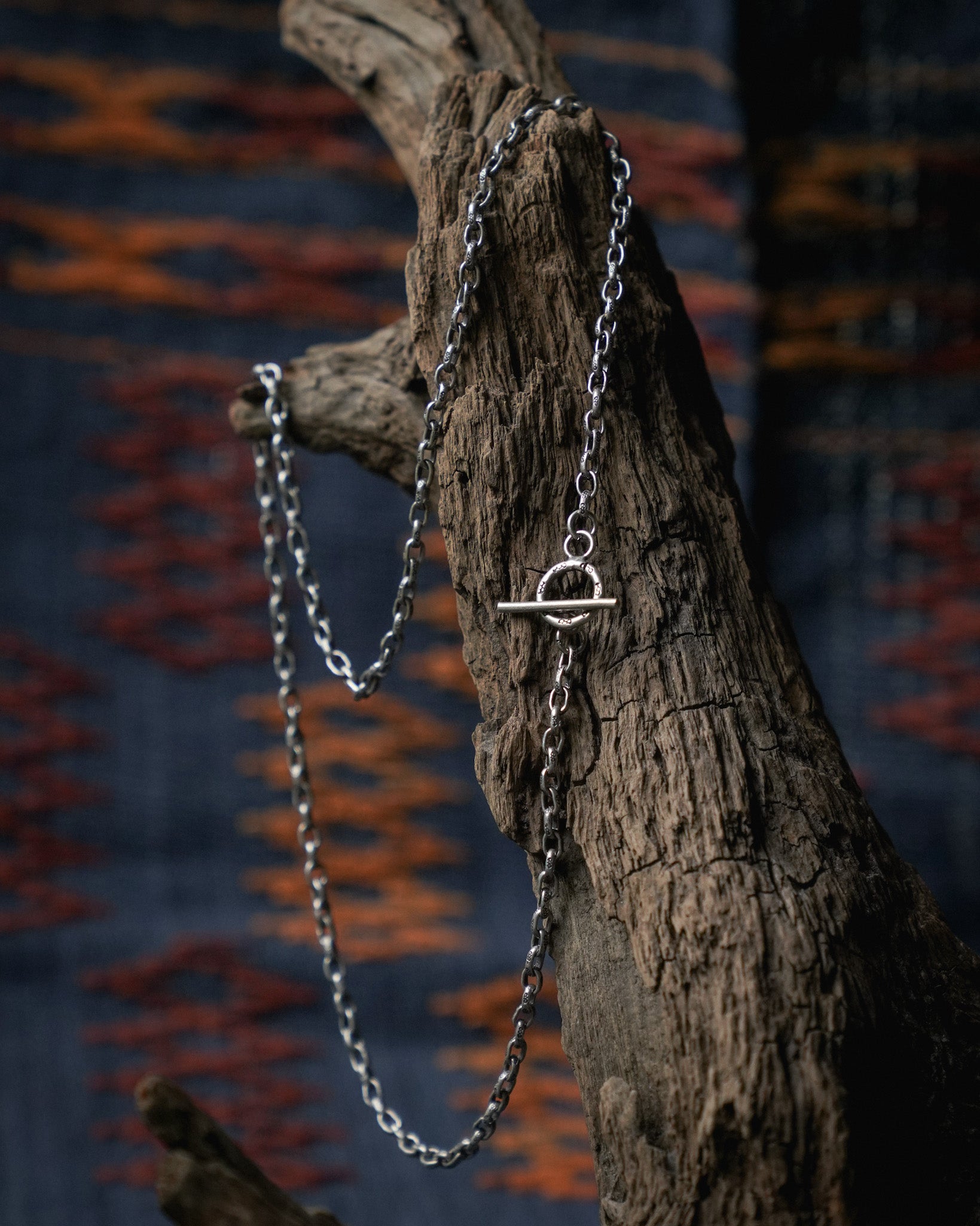 Karen Hill Tribe Silver Work , Necklace handcrafted in Thailand by Taki . Phod Gourd Pattern. Sold in Hong Kong by certified.fingers. 香港選物手工銀飾