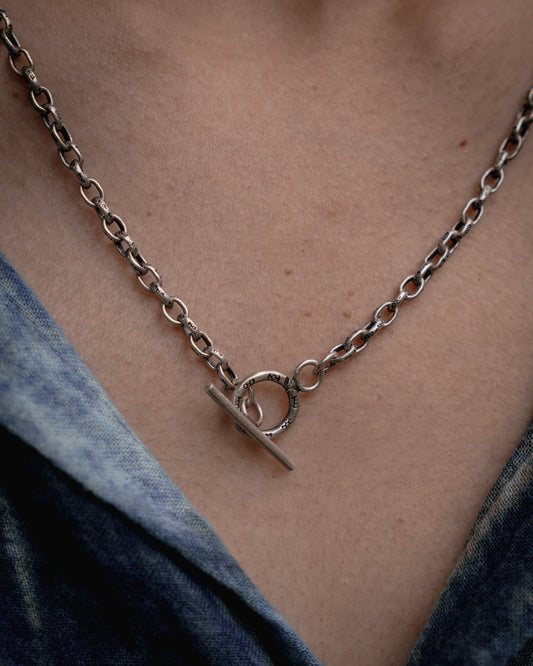 Karen Hill Tribe Silver Work , Necklace handcrafted in Thailand by Taki . Phod Gourd Pattern. Sold in Hong Kong by certified.fingers. 香港選物手工銀飾