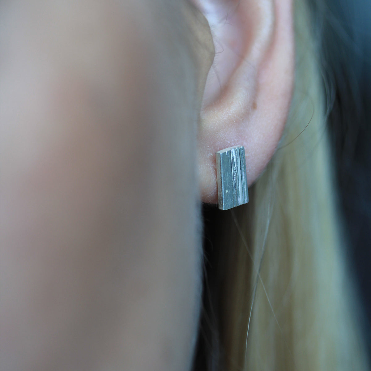 Wood Grain Studs | Stories of Silver