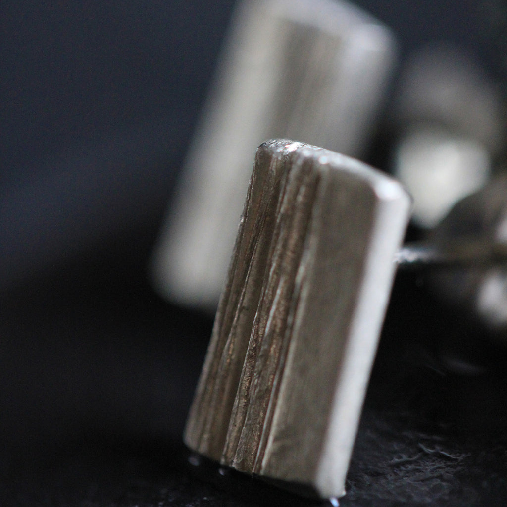 Wood Grain Studs | Stories of Silver
